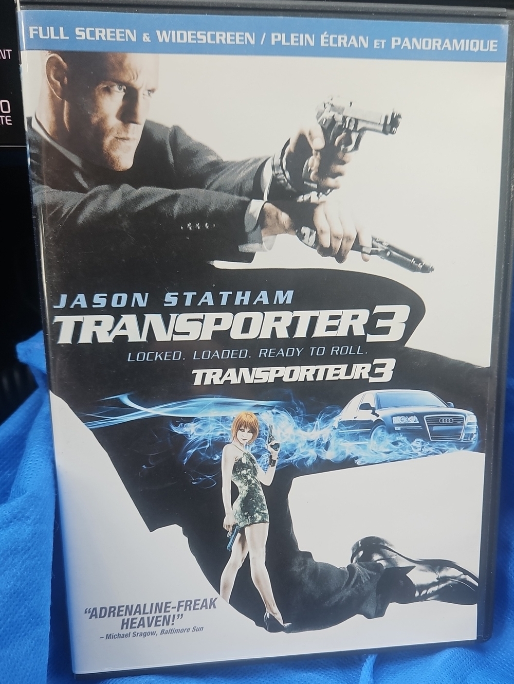 🌟3/$25🌟 DVD for the 2008 French action thriller film Transporter 3
